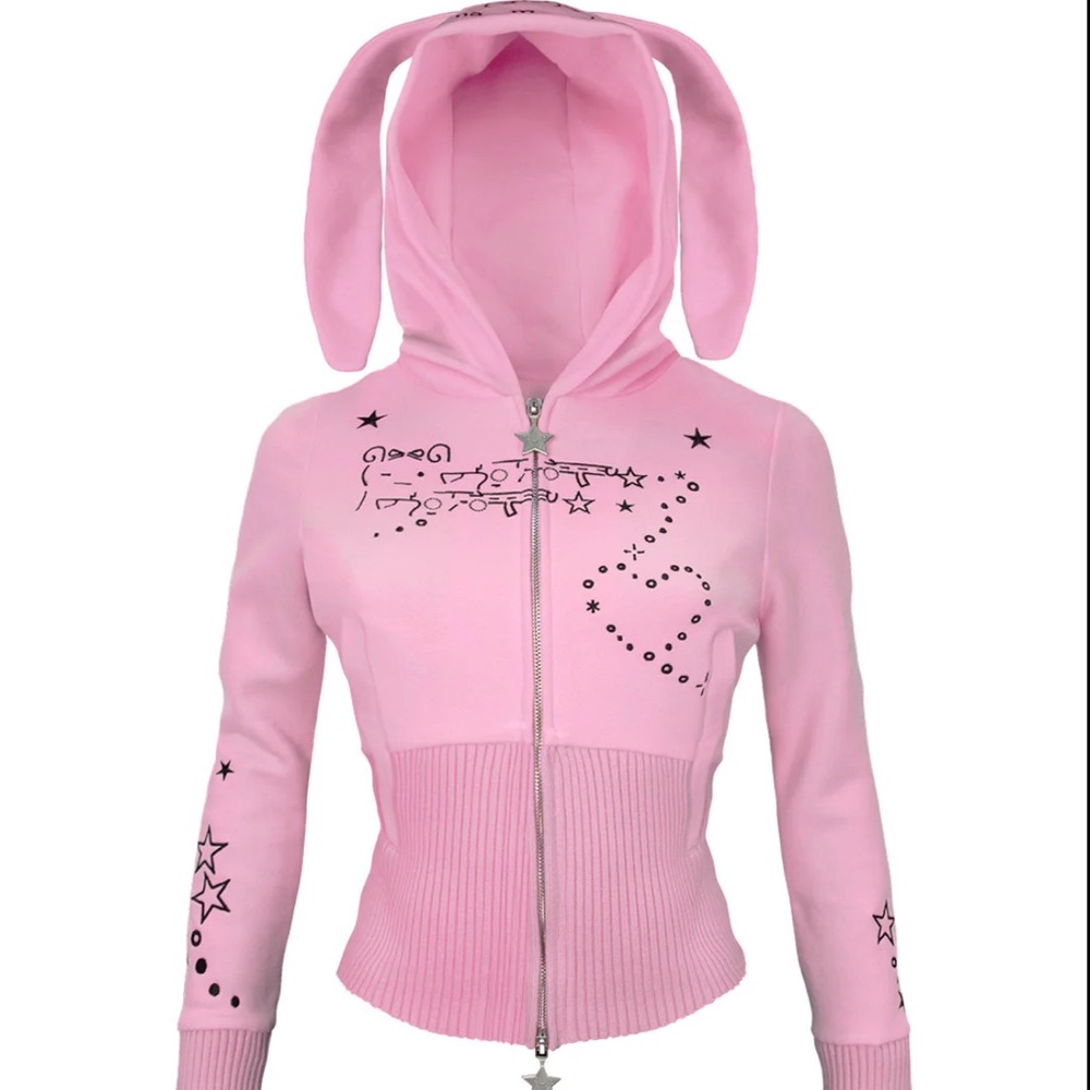 Named Collective Malfunction Fitted zip up